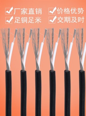 UL1533单芯屏蔽线32AWG 30 28 26 24AWG音频喇叭信号线缠绕屏蔽线