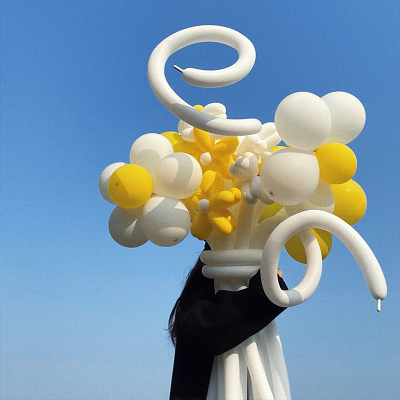 长条气球花束六一儿童节花朵diy材料户外野餐拍照场景装饰抱抱桶,节庆用品/礼品,气球,淘宝优惠券,粉丝福利购,淘宝优惠卷