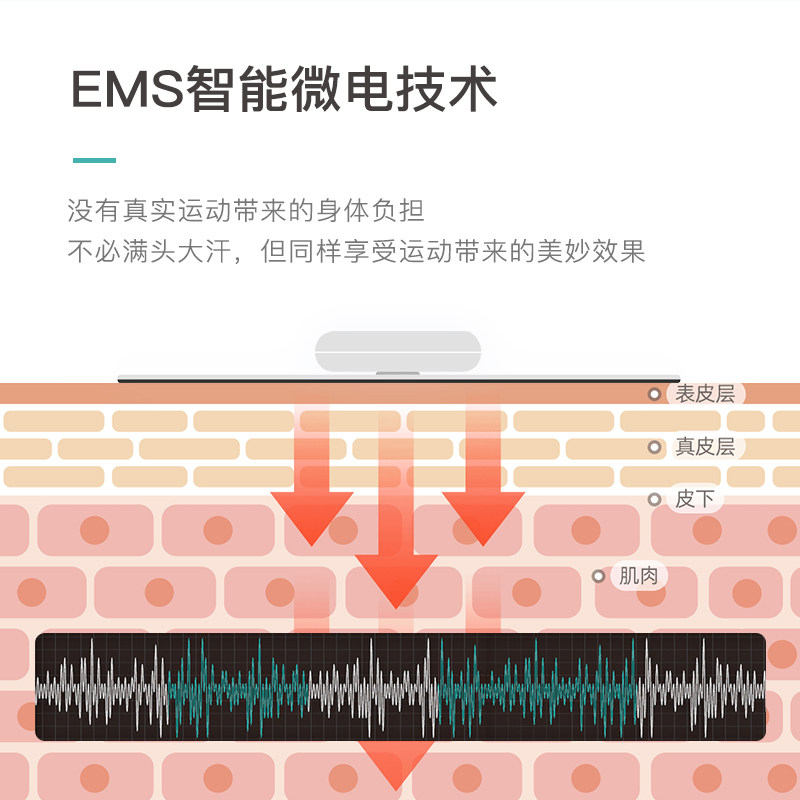 魔法家筋膜仪按摩贴按摩仪小型脉冲电动便携式全身颈椎肌肉按摩器