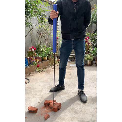 高硬重钎侧杆漏钻打孔度剪钻洞棒铜头荷兰钎洛阳铲探针测漏工具