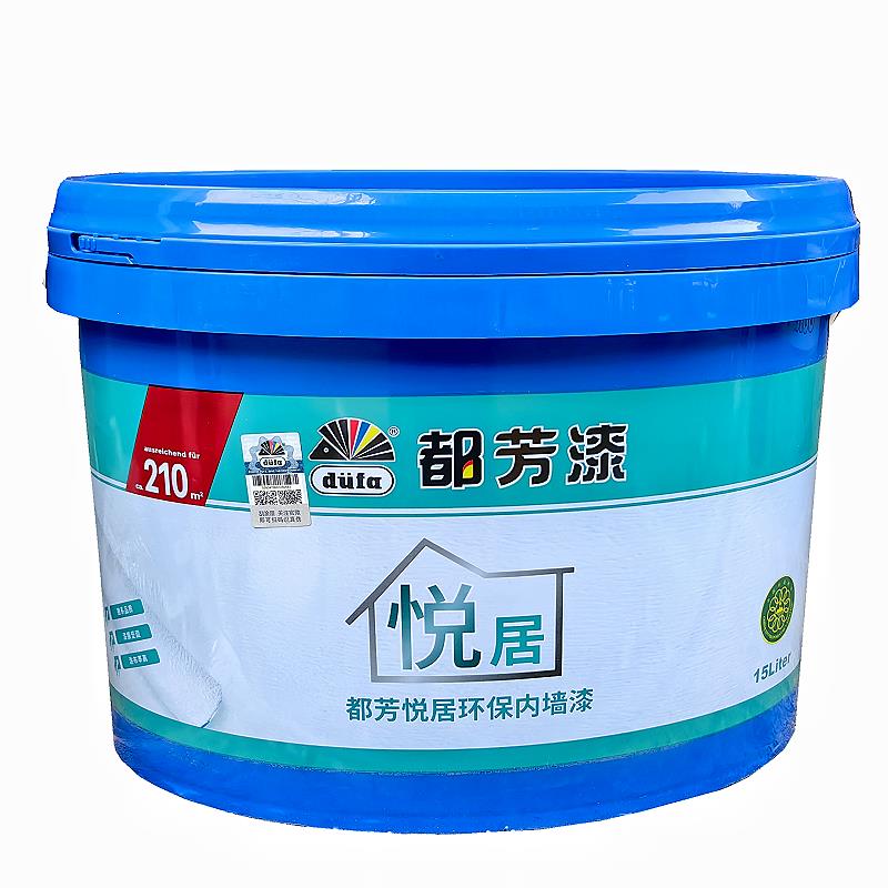 都芳悦居环保内墙漆哑光墙面乳胶漆 翻新马上住遮盖耐擦洗6000次