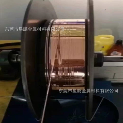 T2紫铜扁线全软高导裸铜丝紫铜半硬线 调直压扁折弯 纯铜丝方铜线