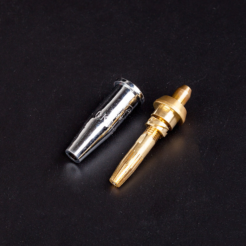 奥宾仕GK4旋风快速割咀等压式丙烷割嘴机用带钢芯梅花火焰割嘴