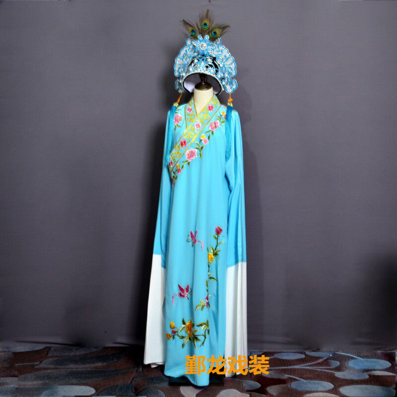 鄞龙新款戏曲古装京剧越剧黄梅戏梁山伯祝英台舞台演出服装小生衣