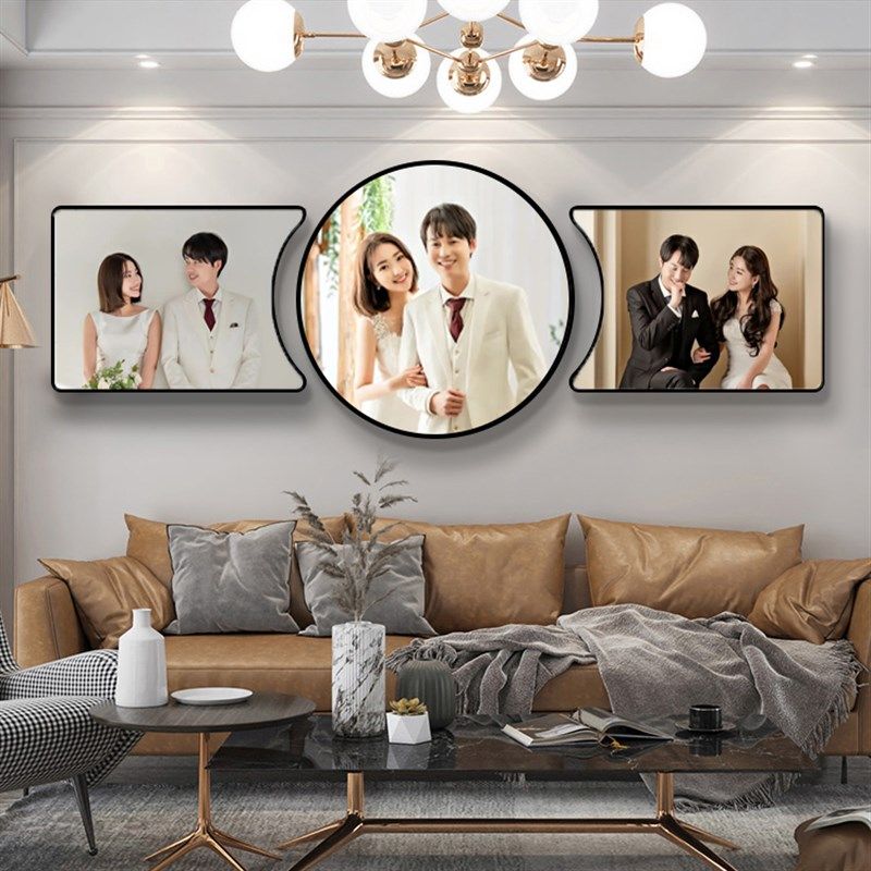 婚纱照相框定制洗照片放大挂墙卧室床头结婚照相片全家福打印制作,家居饰品,相框/画框,淘宝优惠券,粉丝福利购,淘宝优惠卷