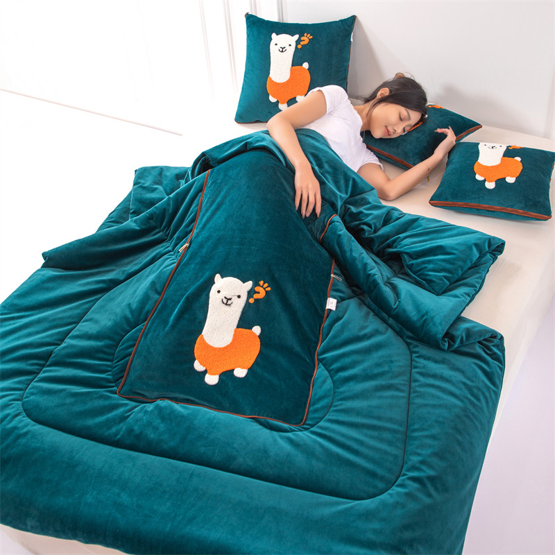 加厚抱枕被子两用汽车沙发靠垫枕头被办公室午休折叠珊瑚绒空调被,居家布艺,抱枕被,淘宝优惠券,粉丝福利购,淘宝优惠卷