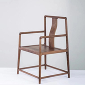 新中式 实木茶桌椅组合北美黑胡桃木茶艺桌家用简约禅意原木泡茶台