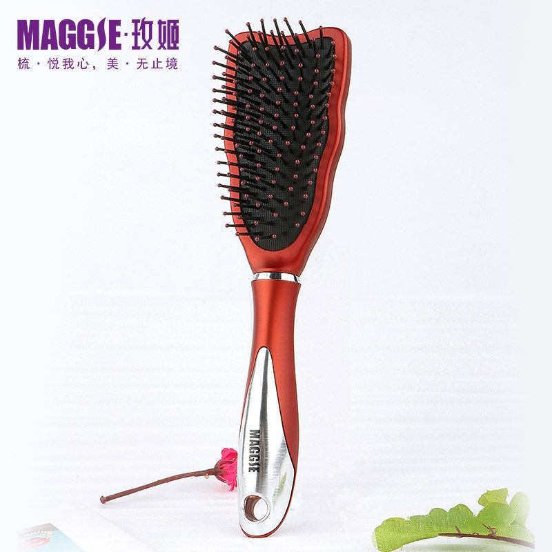 玫姬红色气垫梳头皮头部经络气囊按摩梳子女士卷顺发家用结婚梳子,家庭/个人清洁工具,梳子/化妆梳/按摩梳,淘宝优惠券,粉丝福利购,淘宝优惠卷