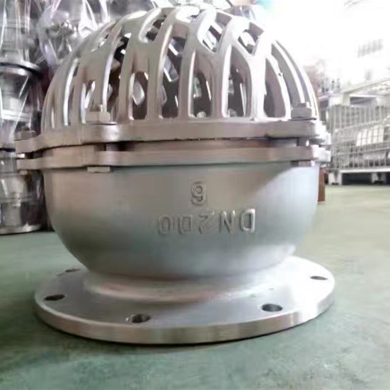 304不锈钢法兰底阀H42W-6/16P煤矿水泵高压高杨程吸水海底阀DN100