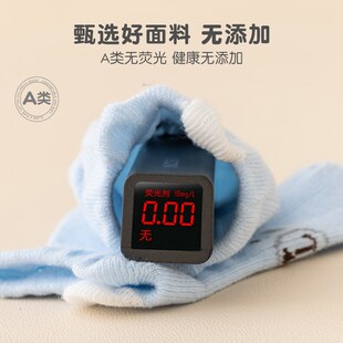 宝宝袜子夏季薄款纯棉无骨新生婴儿袜子0一3月透气初生松口春秋款