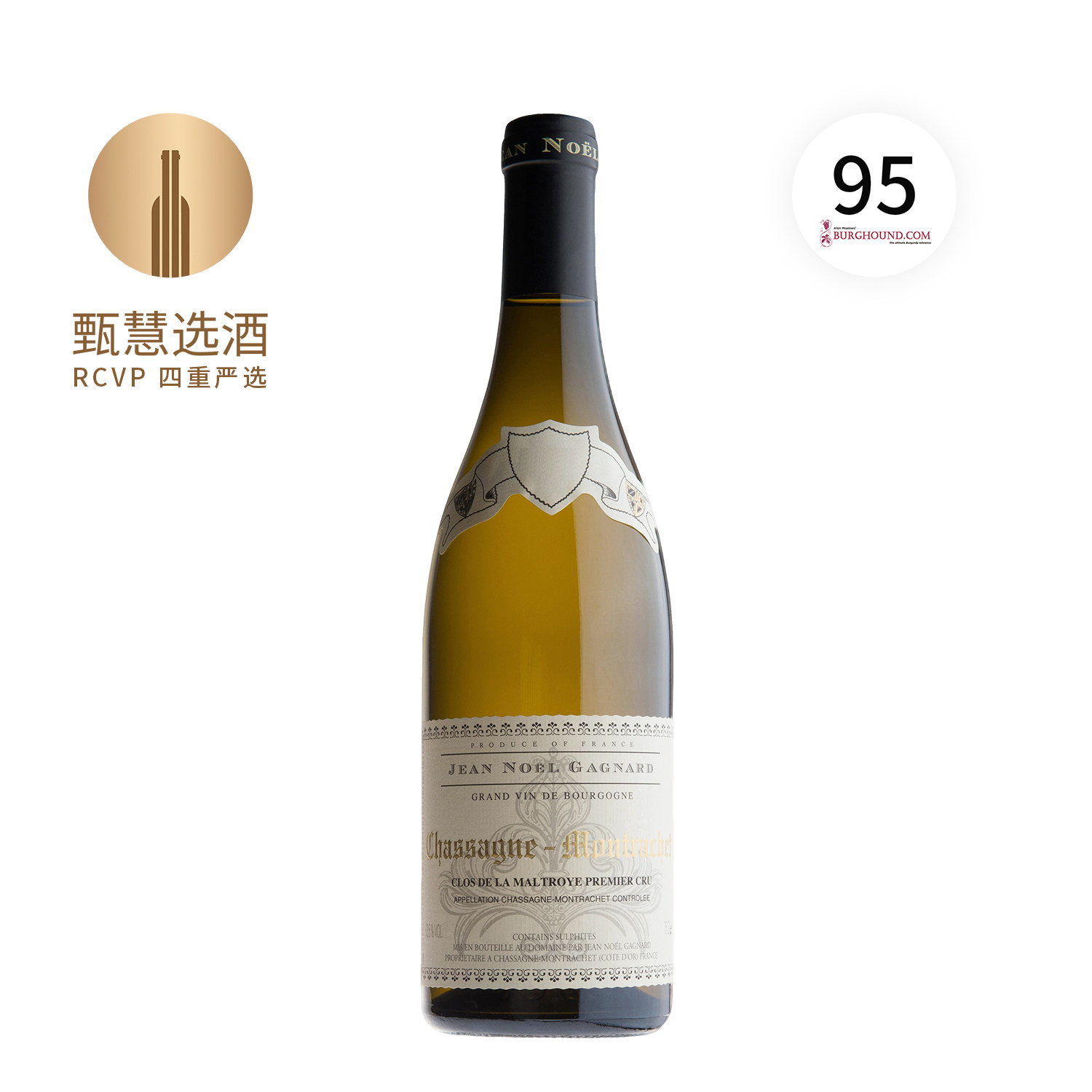 诺儿佳娜酒庄夏山蒙哈榭一级田干白葡萄酒2022 Jean Noel 法国
