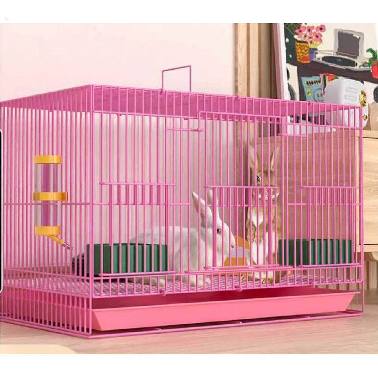 兔子笼家用特大号幼兔小兔笼荷兰猪笼小鼠笼龙猫笼室内带厕所兔笼