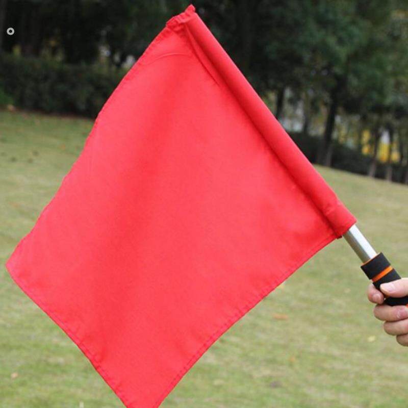 小红旗手摇旗单色多款讯号旗交通指挥旗手旗田径训练发令旗裁判旗