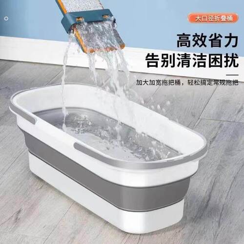 拖把桶家用阳台移动拖布池水槽洗墩布平板卫生间墩布池塑料地盆