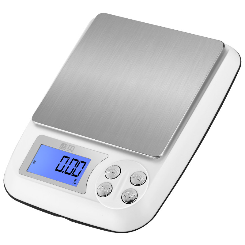 称重器克高精度电子称小型厨房秤茶叶中药材克重家用小秤计量刻度