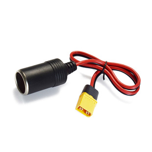 车充载点烟器母座转XT60公母电源线大功率连接器航模电池充电线