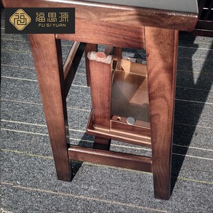 实木折叠梯凳子家用多功能厨房两用梯子创意爬梯穿鞋凳梯凳福思源