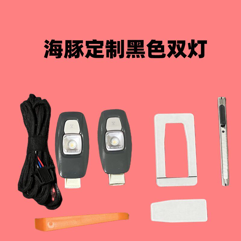 比亚迪海豚升级后排阅读灯改装车顶照明灯LED单双灯不破线包邮