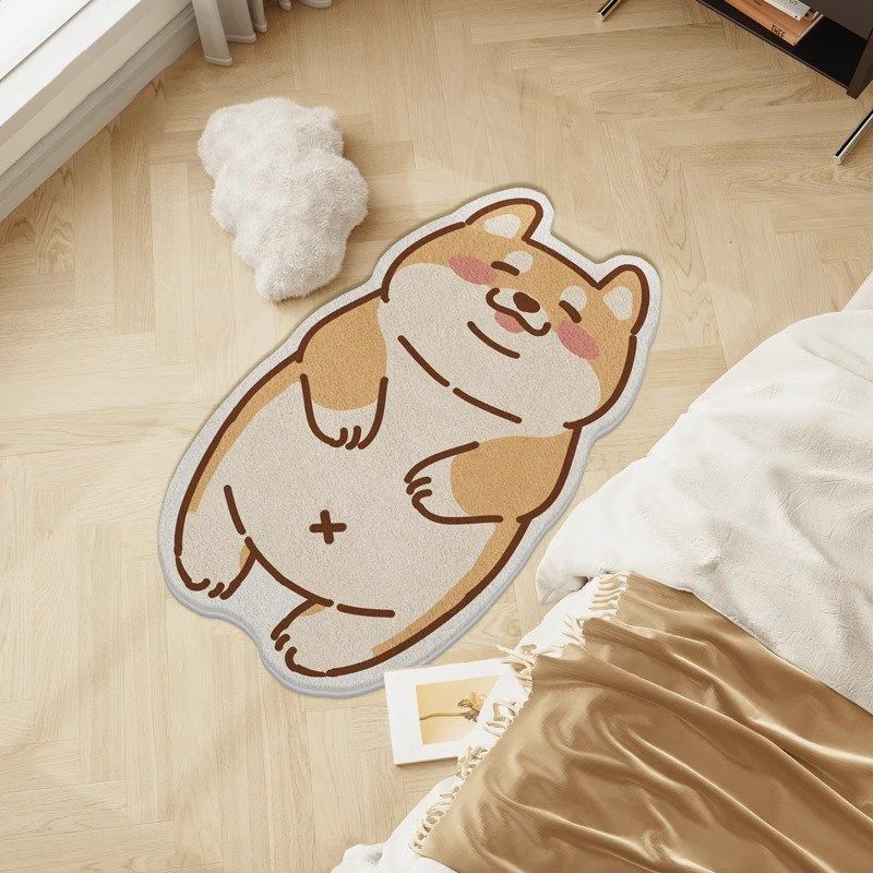 卡通可爱卧室少女心柔软毛绒地毯儿童床边毯衣帽间客厅长条飘窗毯,居家布艺,床边毯,淘宝优惠券,粉丝福利购,淘宝优惠卷