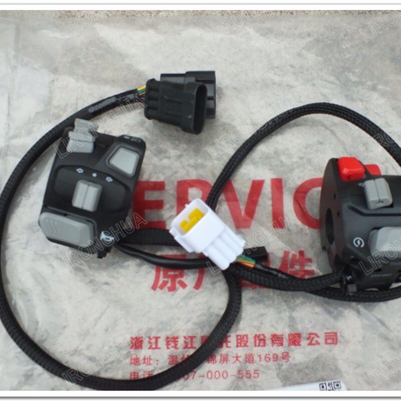 原厂钱江赛250 QJ250GS-29E 左右开关 喇叭开关 电启动开关