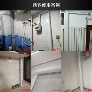 卫生间消防管道装饰包柱子创意贴纸防水材料浴室厕所遮丑改装家用