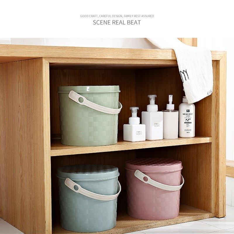 洗澡水桶凳塑料加厚可坐幼儿园家用浴室手提洗衣收纳桶带盖钓鱼桶,家庭/个人清洁工具,水桶,淘宝优惠券,粉丝福利购,淘宝优惠卷