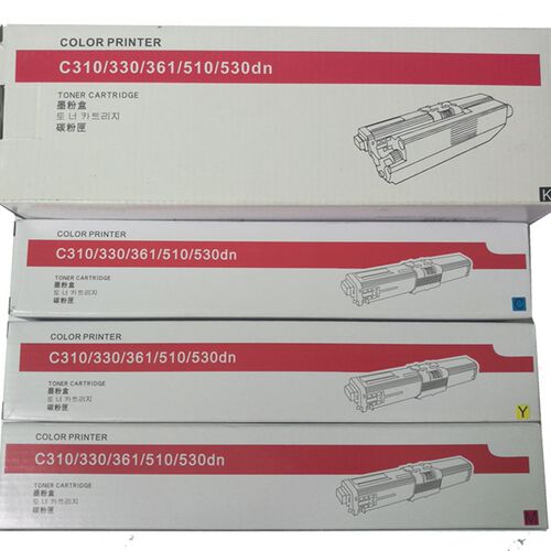 适用oki 310粉盒C301 C330 C321 511 530 342 530 510墨盒碳粉