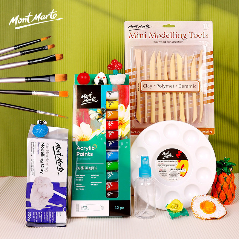 蒙玛特石塑粘土材料包diy手工制作手办免烧免烤专用泥塑软陶土黏,文具电教/文化用品/商务用品,彩泥/橡皮泥,淘宝优惠券,粉丝福利购,淘宝优惠卷