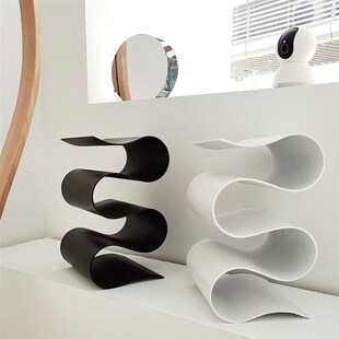 秘密卡车几何家居置物架收纳架S型酒架书架民宿咖啡馆装饰摆件