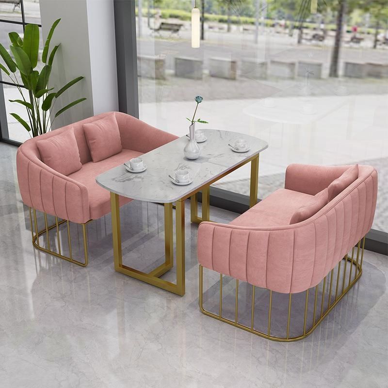 网红餐厅单人沙发桌椅组合 家用客厅布艺沙发椅 北欧轻奢洽谈沙发,商业/办公家具,沙发,淘宝优惠券,粉丝福利购,淘宝优惠卷