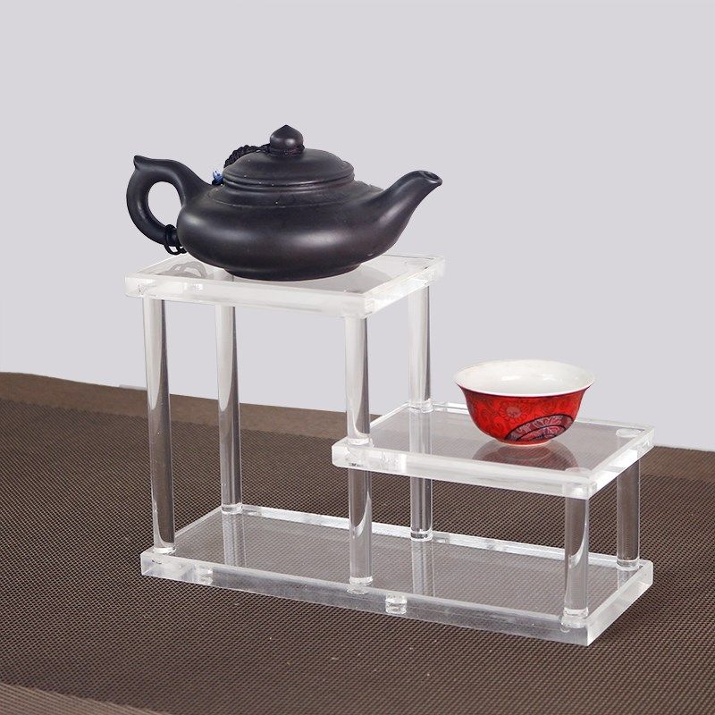 亚克力水晶博古架饰品托盘紫砂壶茶具底座摆件底托收纳展示置物架,住宅家具,多宝格/博古架,淘宝优惠券,粉丝福利购,淘宝优惠卷