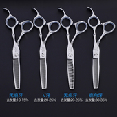 苗刘民专业无痕齿牙剪美发剪刀理发剪刀打薄剪剪发型师专用牙剪