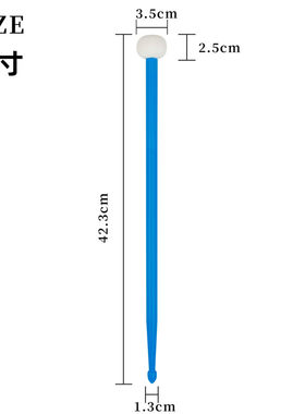 定音鼓槌打击乐多用双面槌架子鼓行进鼓大小军鼓棒镲片尼龙彩色
