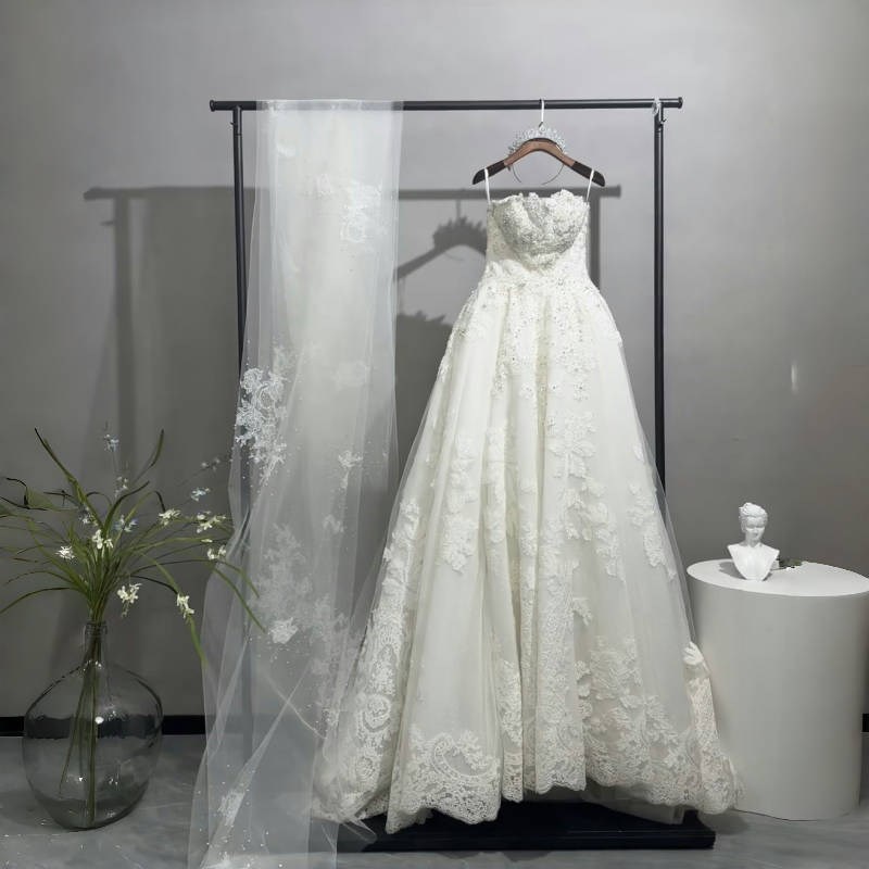 黑色带板婚纱店展示架挂婚纱架子落地礼服货架秀禾挂衣架头纱挂杆