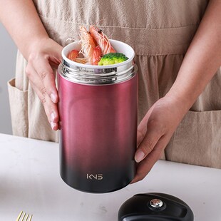 陶瓷保温杯中药盛粥汤养生保温罐学生上班族饭盒便当盒多功能水杯