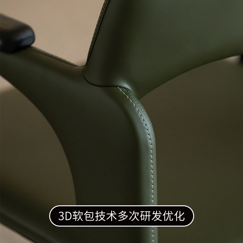 星轨扶手椅 致家家居 复古实木餐桌椅子家用黑胡桃扶手靠背餐椅