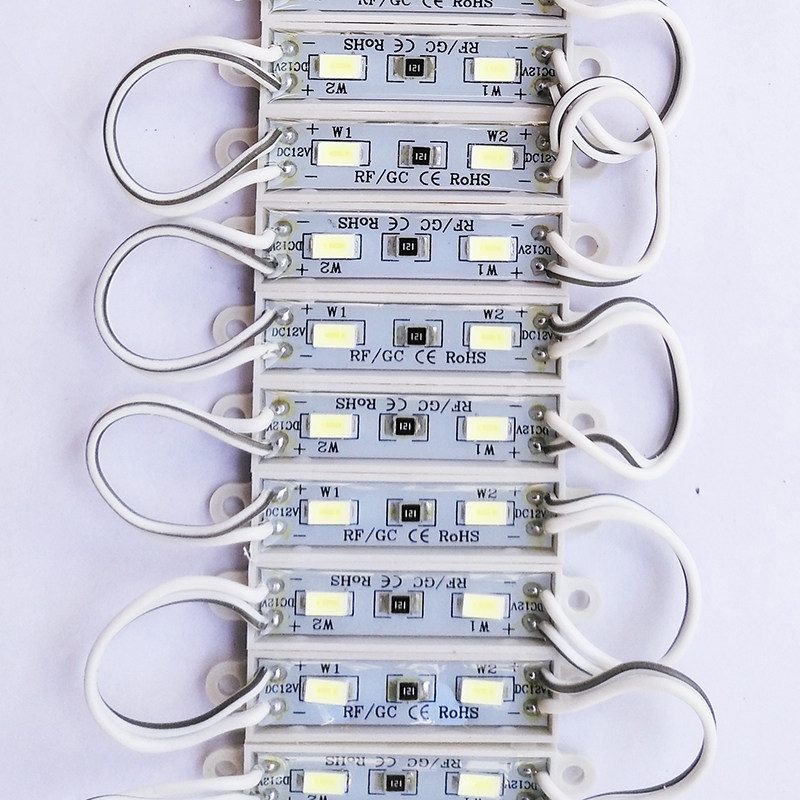 led模组贴片5054灯珠防水高亮光源12V发光字单灯灯具配件灯条灯板