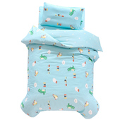 恐龙幼儿园被子三件套纯棉被套午睡被宝宝准备入园床品六件套儿童