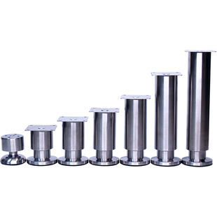 不锈钢柜脚加厚桌腿支脚沙发脚电视柜茶几支撑腿床腿家具脚柜脚