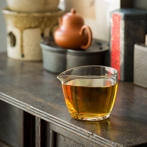 云窝 玻璃公道杯耐热高档加厚透明 日式茶道分茶杯分茶器匀杯断水