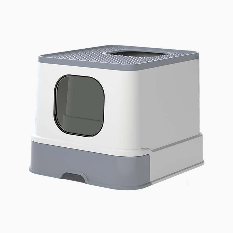 多可特魔方顶入双门抽屉除臭去味防溅砂封闭猫砂盆大号宽敞猫厕所,宠物/宠物食品及用品,猫砂盆/猫厕所,淘宝优惠券,粉丝福利购,淘宝优惠卷