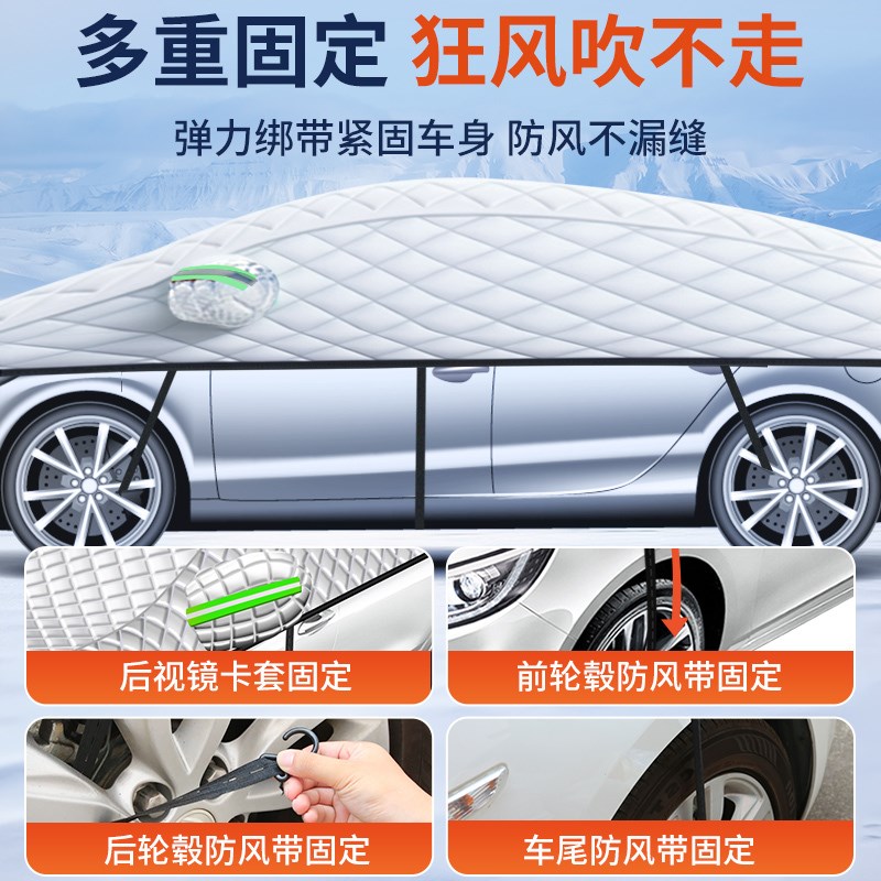 宝马3系5系X3X54系1系X2汽车车衣车罩防晒防雨隔热四季通用全罩