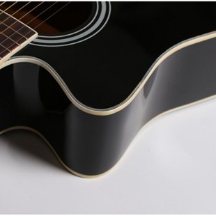 马丁密思左手单板41寸40寸左撇子专用民谣反手吉他男女学生用面单