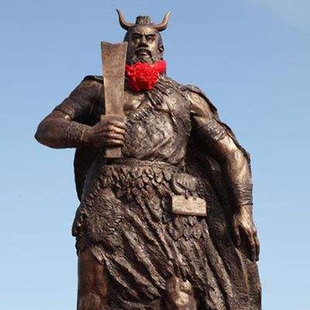 玻璃钢定制轩辕黄帝雕像定做神农尝百草炎帝雕塑订石膏蚩尤摆件