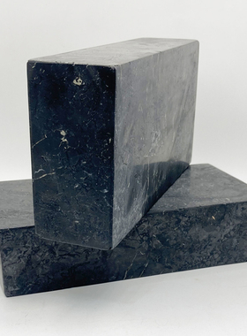 俄罗斯次石墨 防电磁大面积方块垫脚方砖瑜伽辅助几何工艺摆饰
