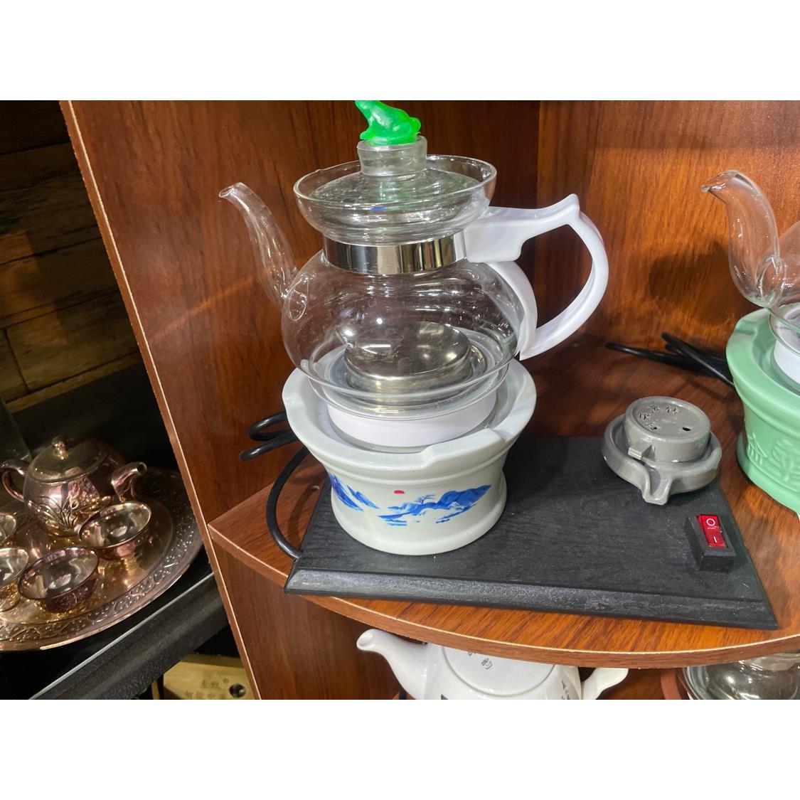 陶然炉茶壶 电热玻璃养生壶 烧水壶煮水炉 电子功夫茶炉