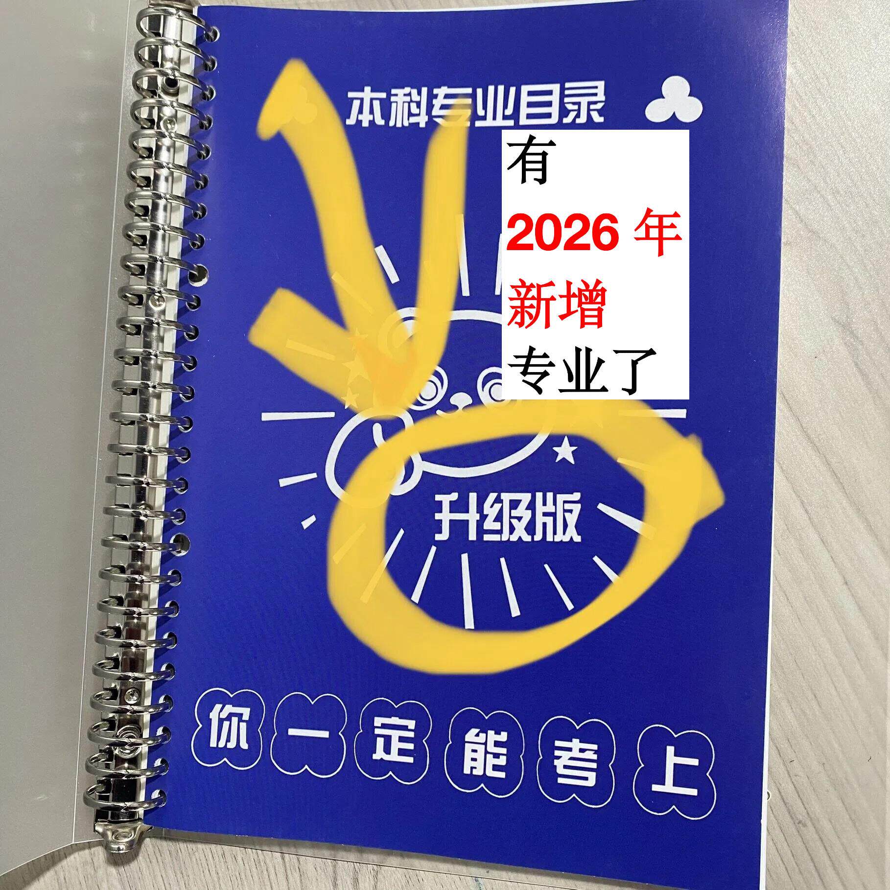 张雪峰错题本本科专业目录解析版笔记本手把手教你填报高考志愿