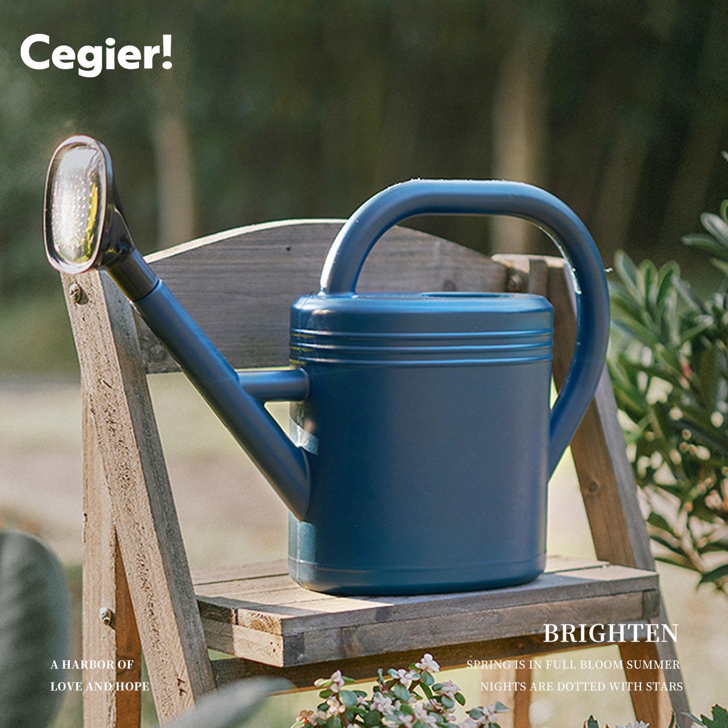 Cegier.大容量家用园艺菜园浇花水壶种菜喷壶长嘴壶加厚壶身|姑娥