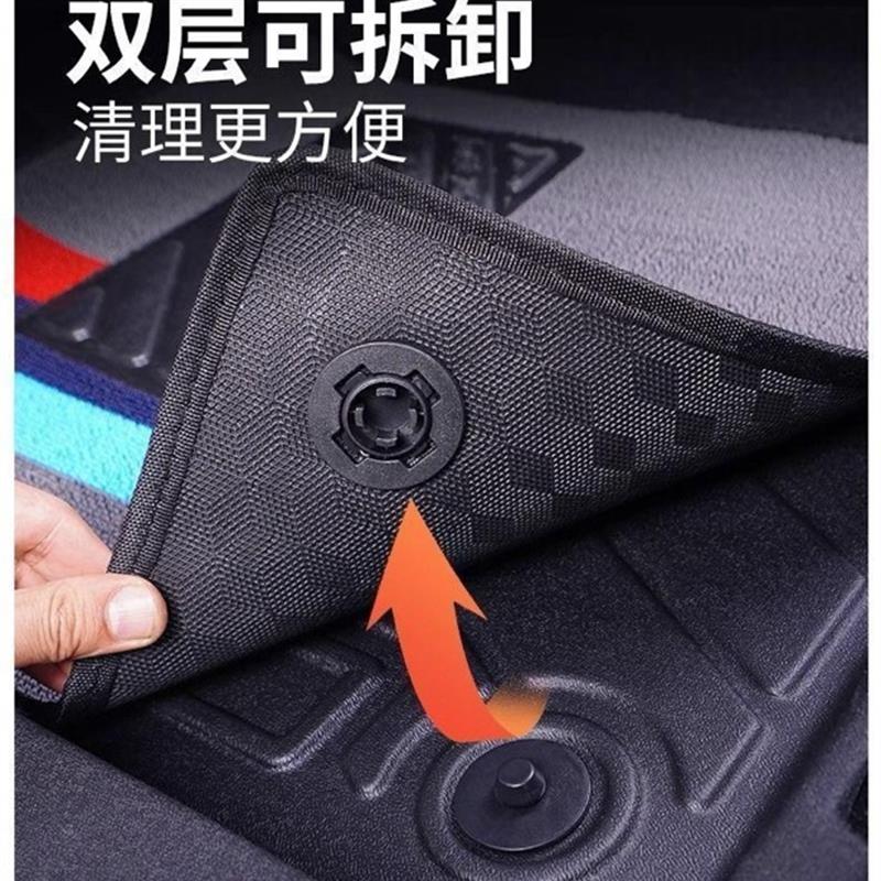 东风风光330脚垫370大包围七座专用面包车包轮毂改装TPE脚垫全套