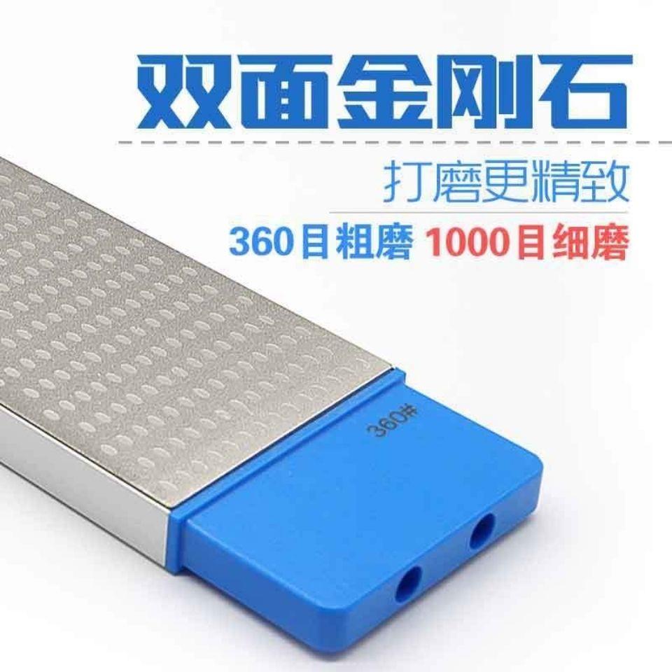 双面金刚磨刀石磨速滑冰刀专用磨石300目1000目粗磨细磨短道大道